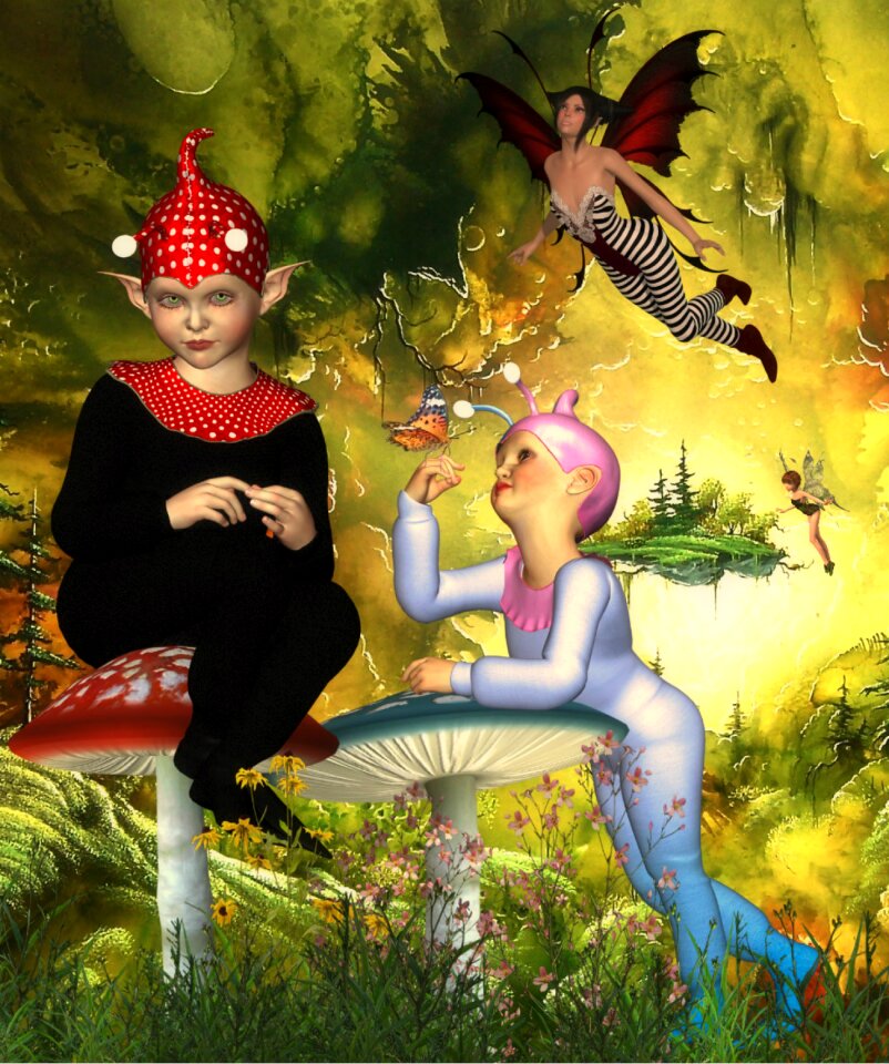 Elf fairy magic