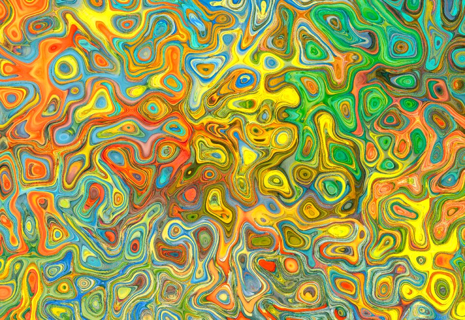 Structure color colorful
