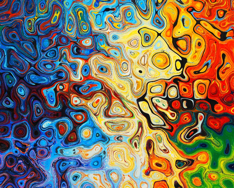 Color colorful modern