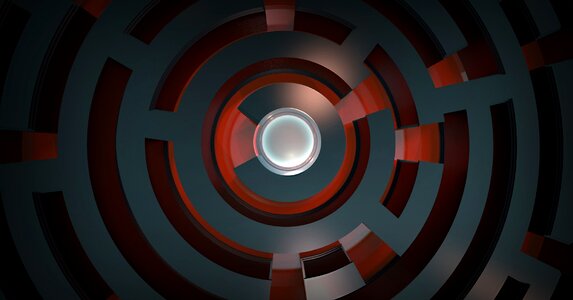 Search graphic circle