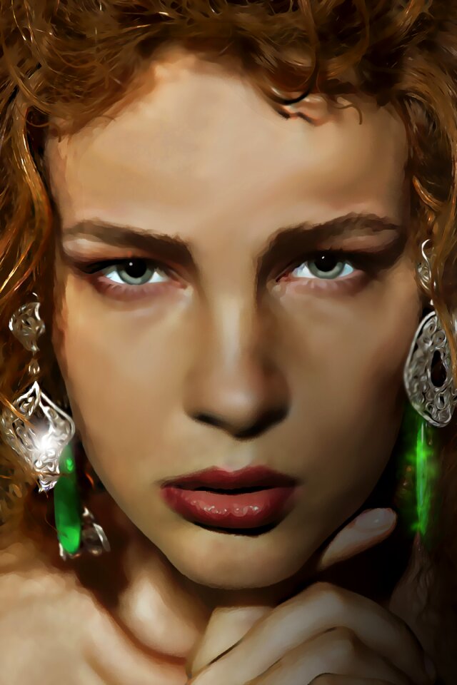 Beauty portrait face