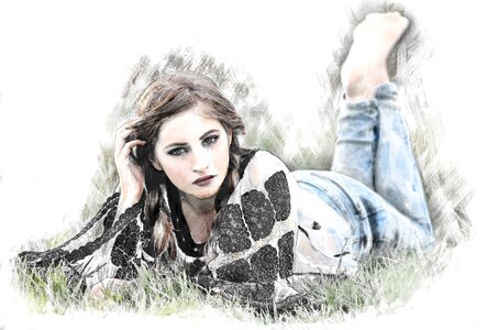 Pretty beautiful model