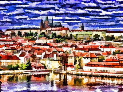 Castle czech art