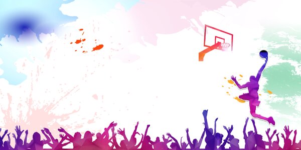 Basketball painting Free illustrations