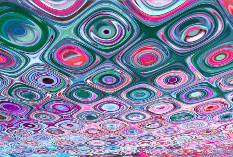 Pattern blue pink