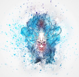 Art abstract vintage