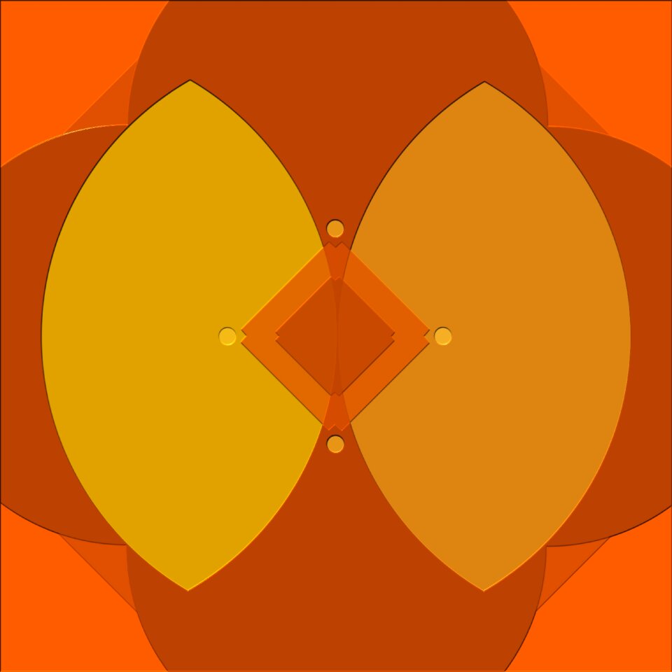 Shapes frame square