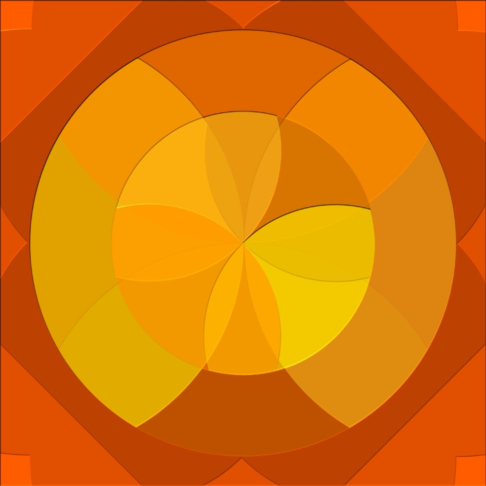 Shapes frame square