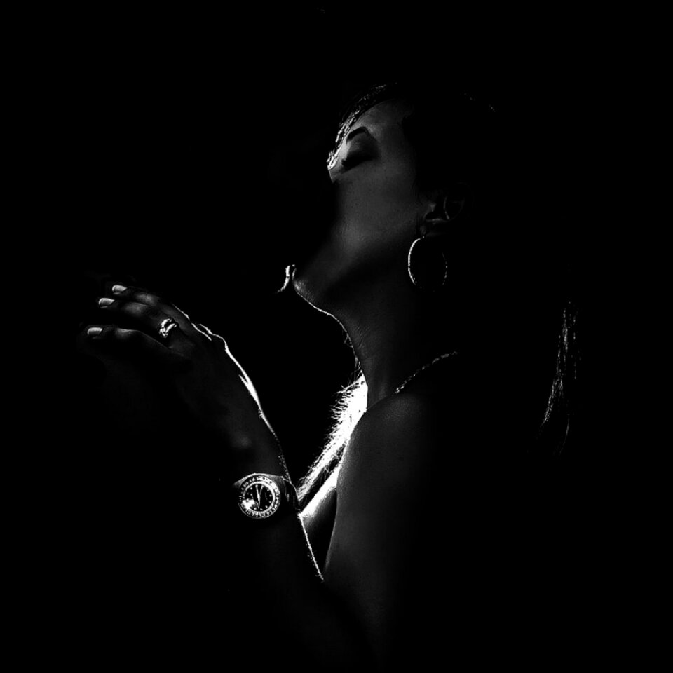 Black and white love design