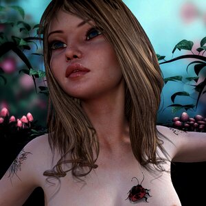 Skin female human