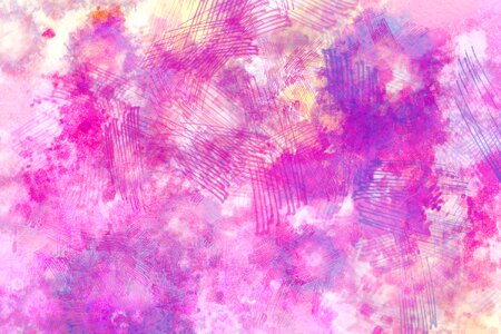 Watercolor vintage colorful