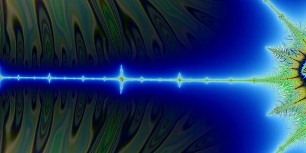 Colorful abstract infinity