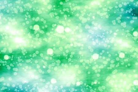 Bubbles circle green blue