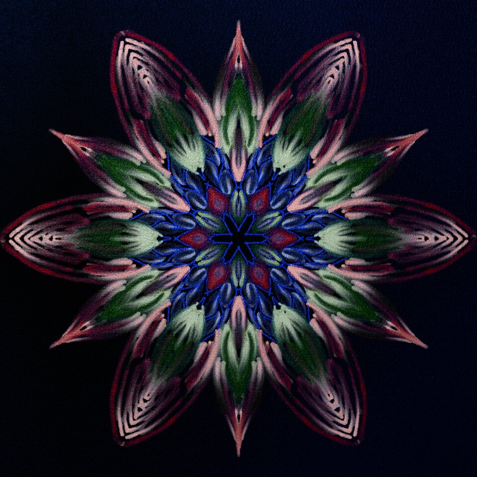 Color flora meditation