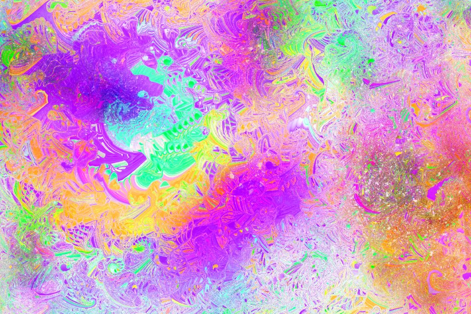 Watercolor vintage colorful