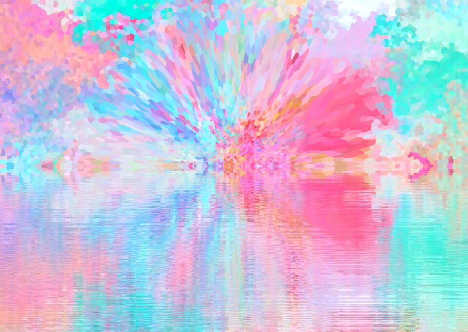 Structure colorful pastel