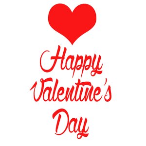Spouses marriage red heart