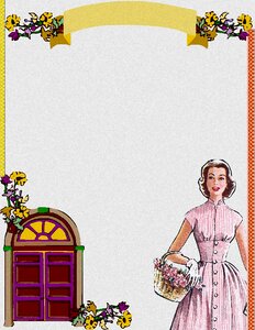 Flowers design fashion