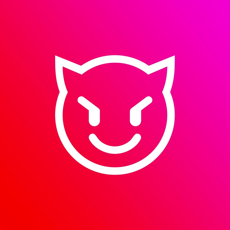 Angry devil Free illustrations