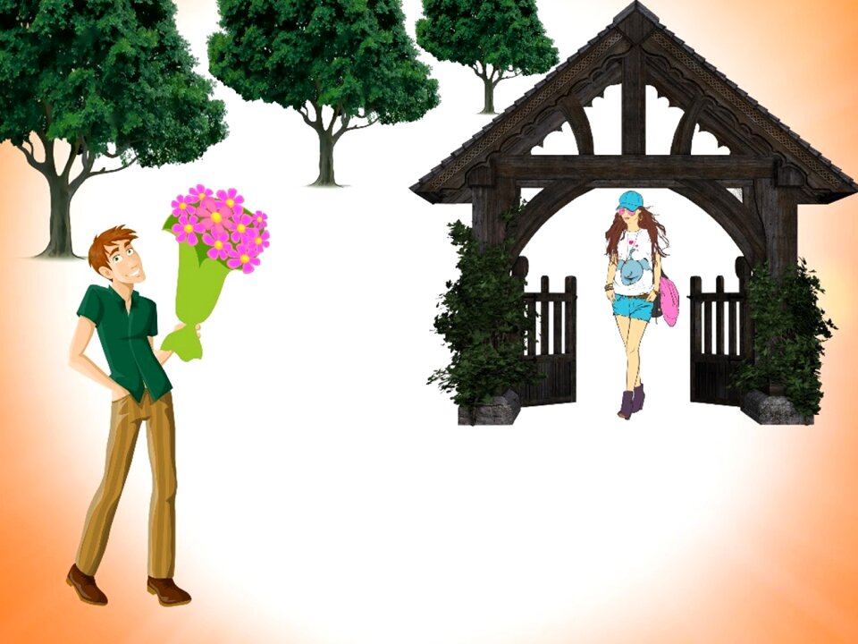 Young woman st valentin in love