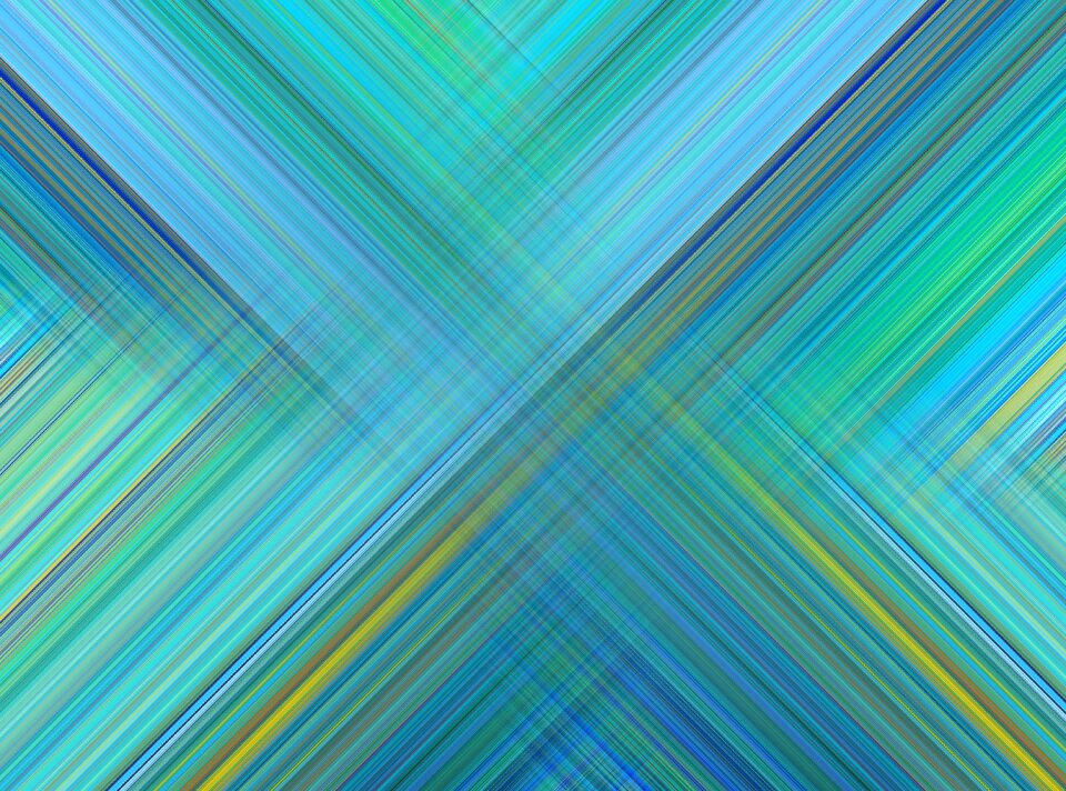 Structure modern blue