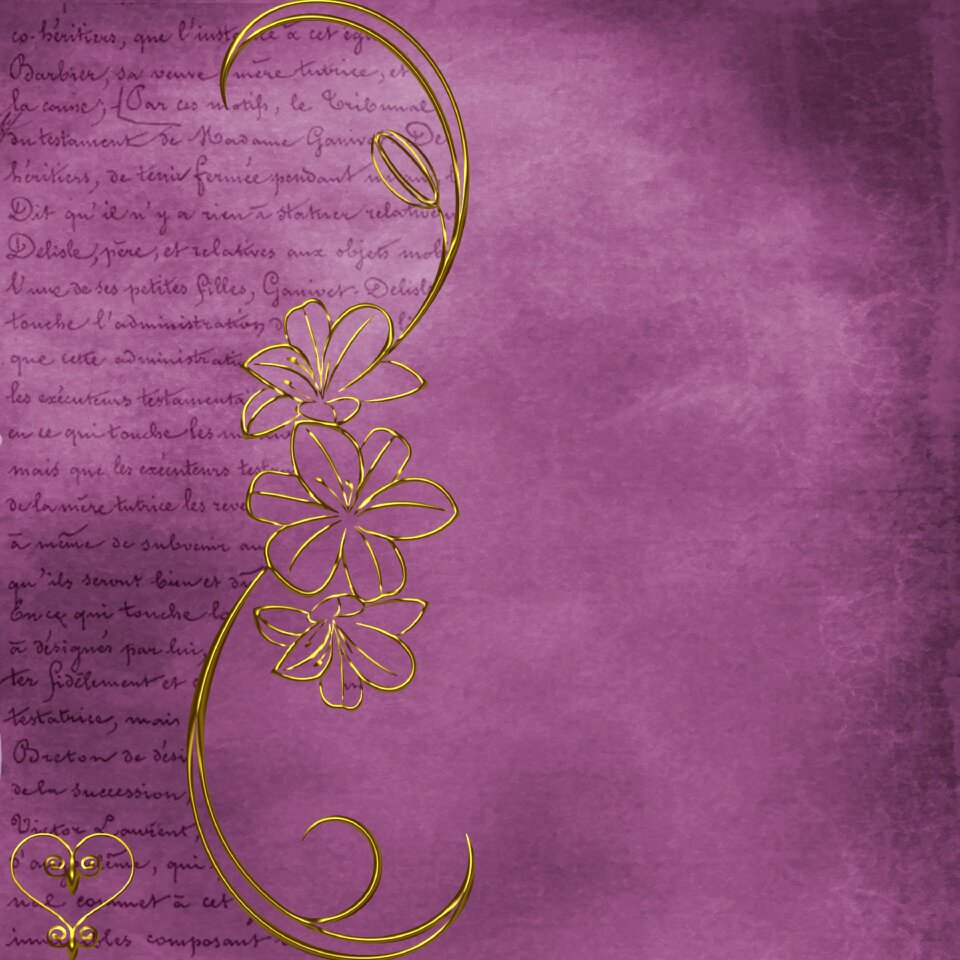 Heart scrapbook vintage