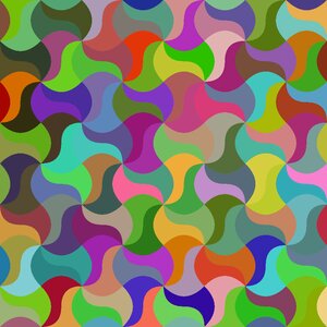 Puzzle pattern print