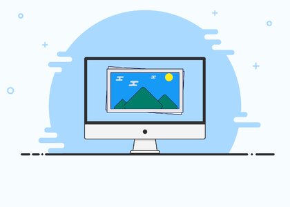 Web photo computer