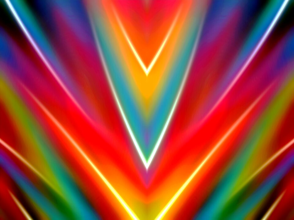 Blue yellow red