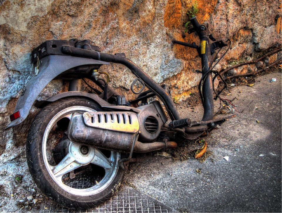 Scrap metal ground