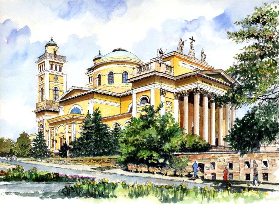 The basilica religion Free illustrations