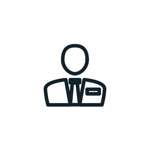 People symbol office