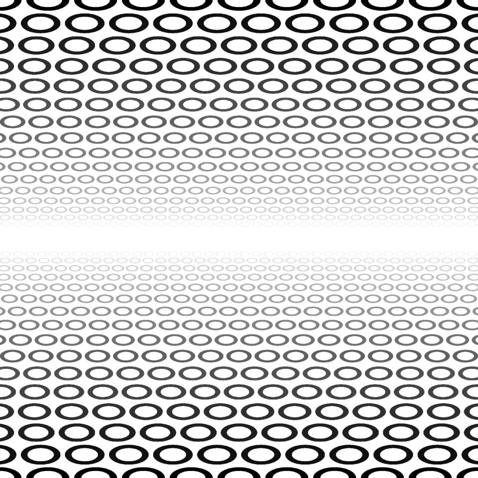 Dotted ellipse pale