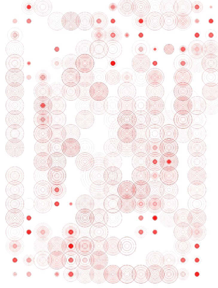 Circles red Free illustrations
