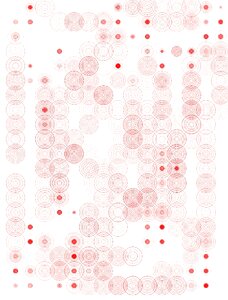 Circles red Free illustrations