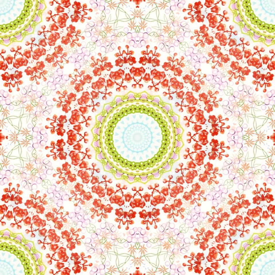 Colorful kunterbunt seamless
