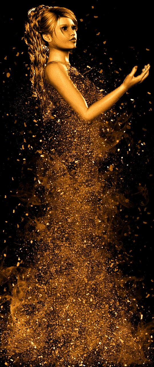 Evening dress fashion female