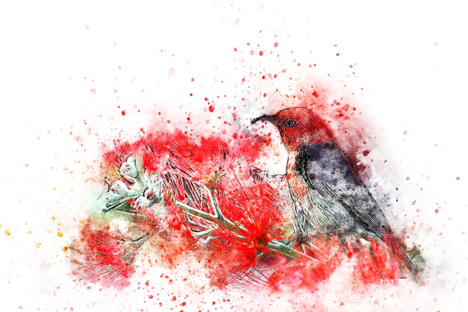 Animal art abstract