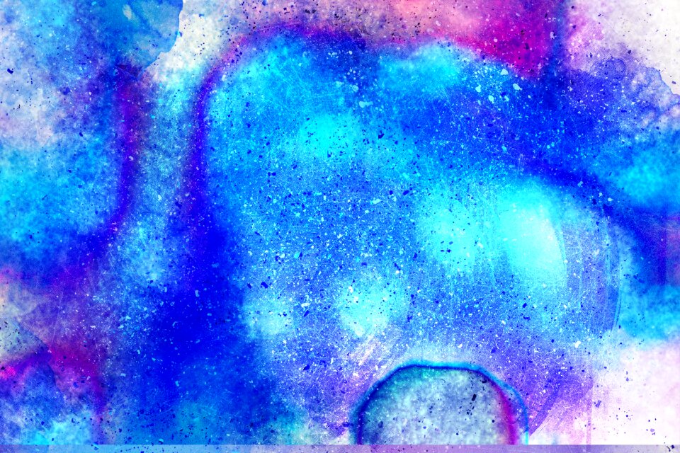 Watercolor vintage colorful