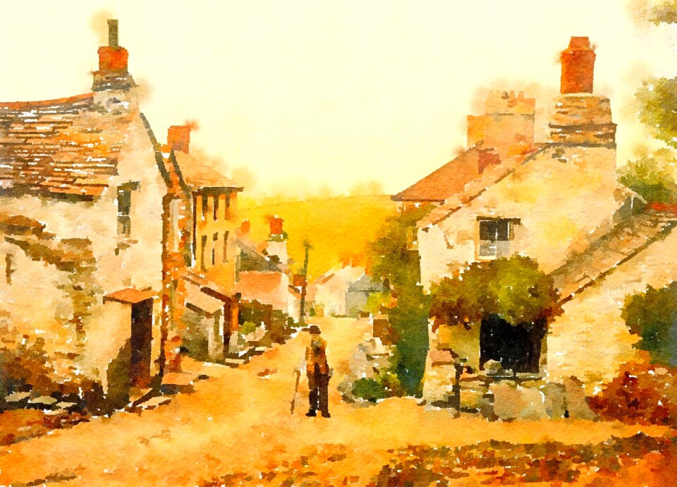Scene view landscape