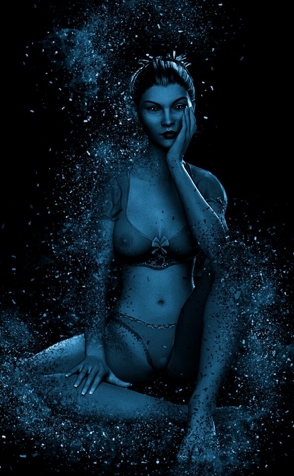 Naked breasts erotic
