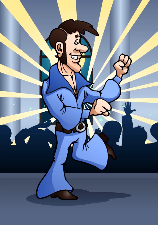 Dancing elegant musical