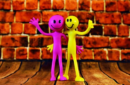 Cute figures smiley