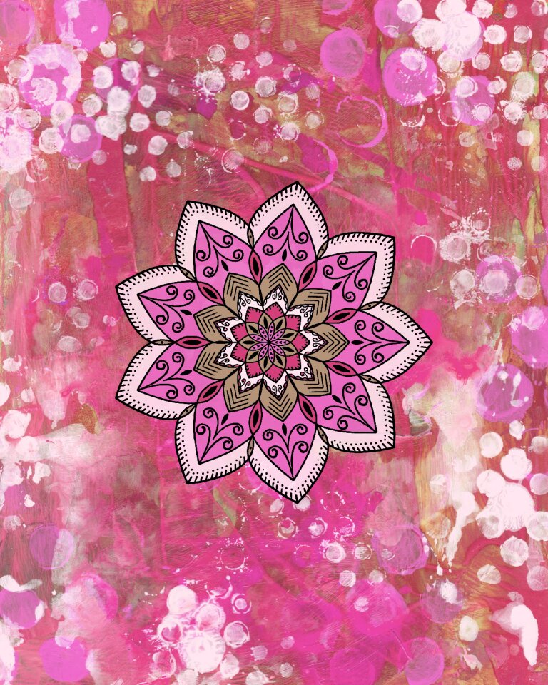 Pattern ethnic decoration