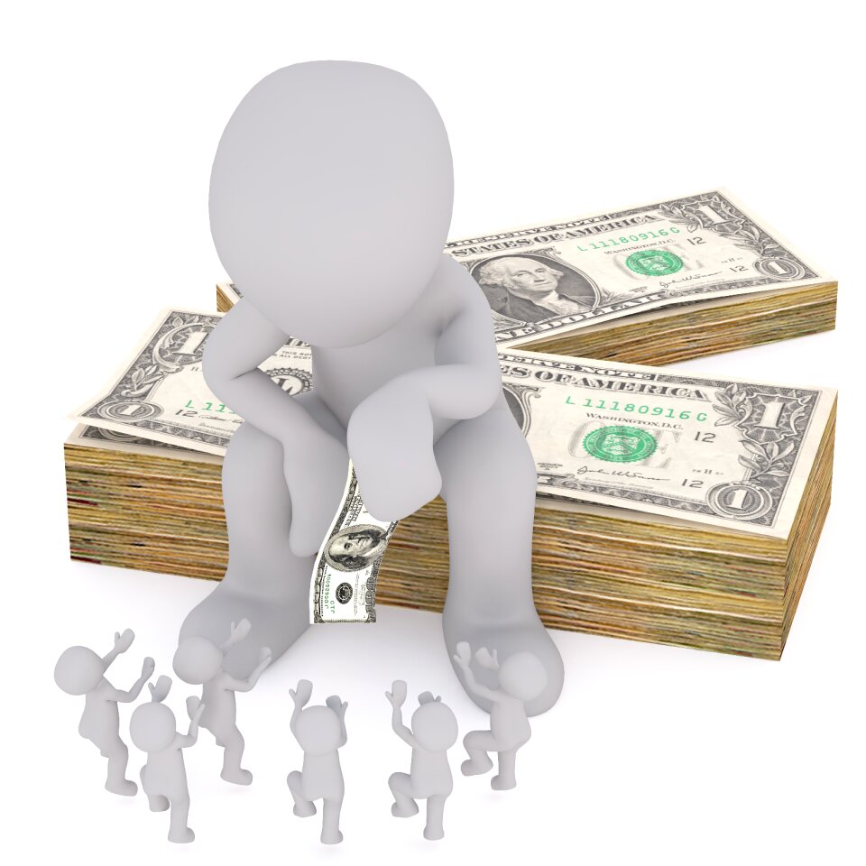 Bank note donate bills