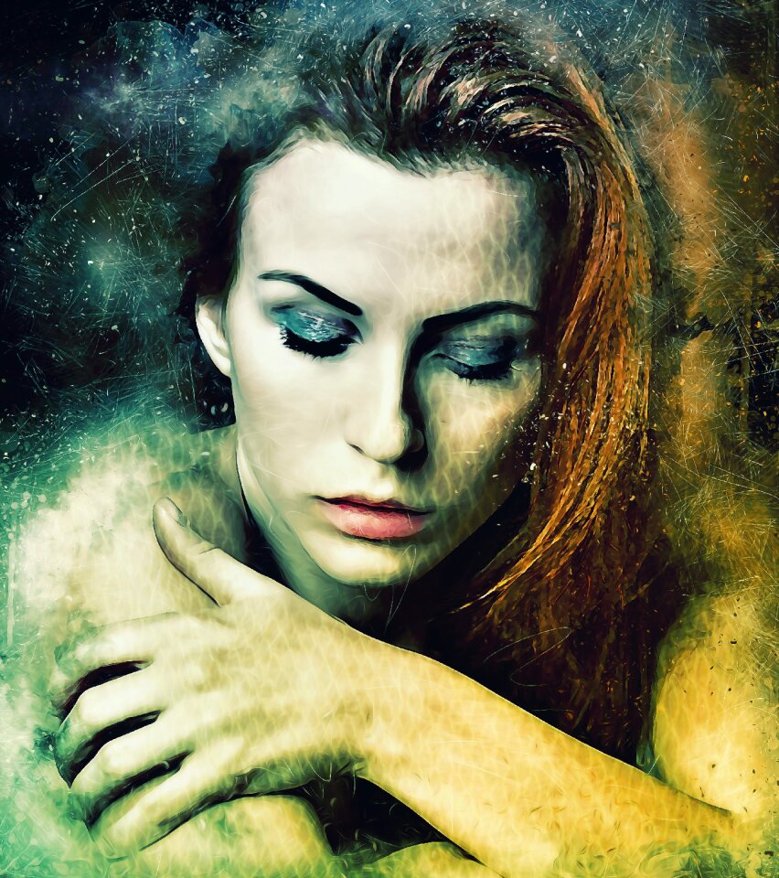 Young portrait fantasy