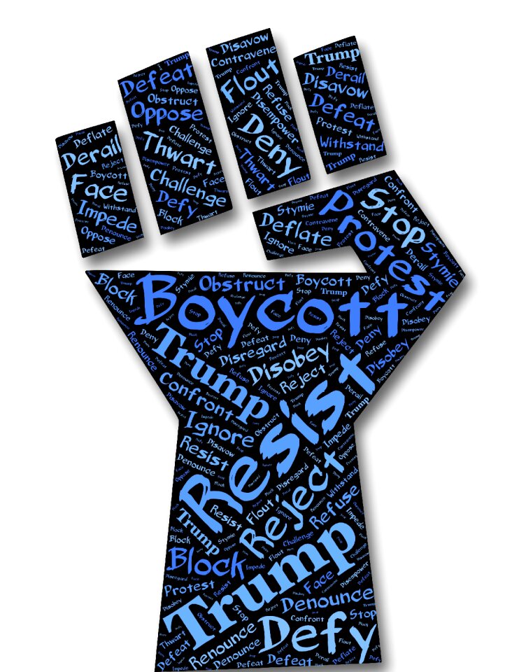Boycott trump oppression