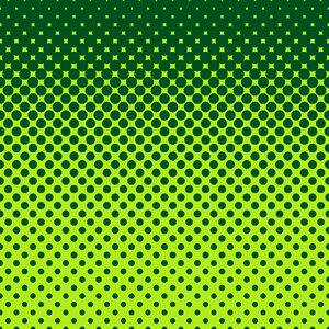 Dot pattern green