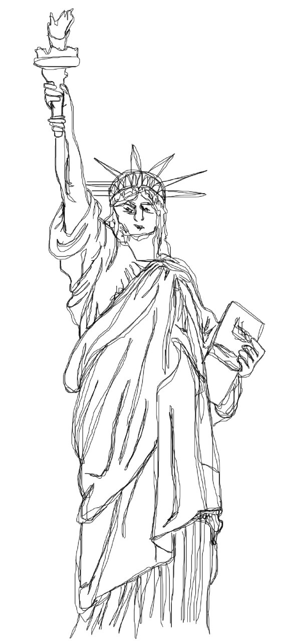 Statue freedom symbol