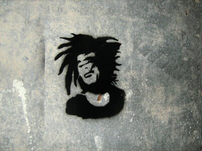 Painting wall drawing